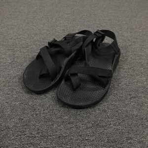 Chaco Shoes Womens Size 8 Black Sport Sandals Adjustable Straps Outdoor Hiking